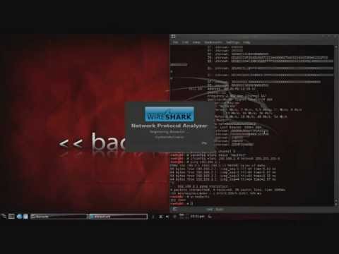 Wireless Sniffing with Wireshark (Backtrack 5 R2)