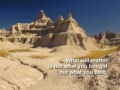 an inspirational slideshow displaying text from the poem 
