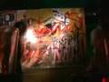 Actionpainting im Komet Hamburg
