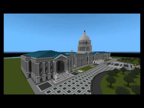 how to build the us capitol in minecraft