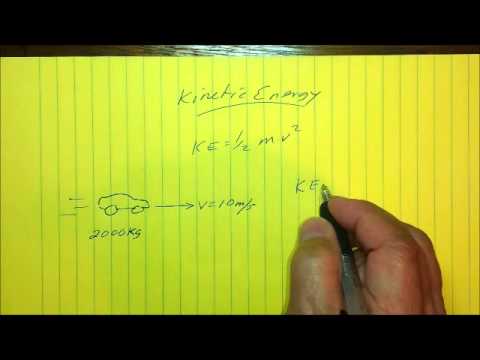 how to determine kinetic energy