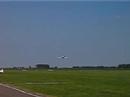 Piper Malibu departing from Midden-Zeeland