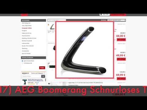 Schnäppchen / Deal des Tages 10.05.2017 - AEG Boomerang Schnurloses Telefon
