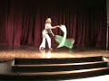 Meleea Green Fan Veils  www.beledi.com
