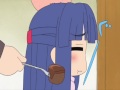 Nagato baked me a cake for getting 100 subscribers and shares it with Achakura. Also, because my Haruhi-chan videos are the most popular, holla.