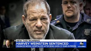 Harvey Weinstein Sentenced (Good Morning America)