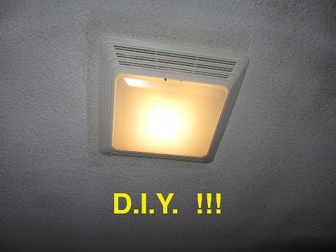 video-linktoworks-Installing a BATHROOM FAN / light - EZ