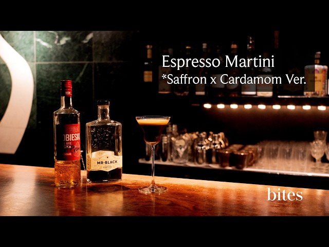 Espresso Martini(Saffron x Cardamom) / エスプレッソ・マティーニ(サフラン×カルダモン)