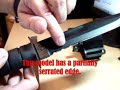 Ka-Bar Black USMC Fighter Knife - silveiraknives.net Ka-Bar Black USMC Fighter Knife - silveiraknives.net