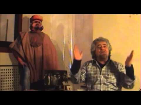 fine - http://www.beppegrillo.it/2013/12/messaggio_di_fine_anno_2013_di_beppe_grillo.html Messaggio di Fine 2013 di Beppe Grillo Buon Anno a tutte le italiane e a t...