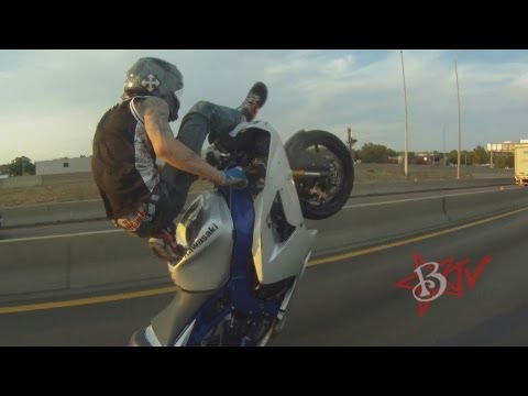 Middle Of The Map Ride 2013 - Motorbike Stunts Motorcycle Wheelies Street Bike Tricks Blox Starz TV