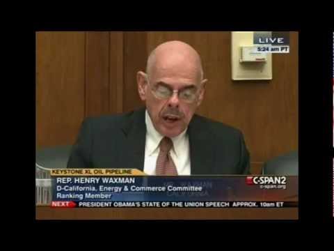 Congressmen - Democratic Congressman Henry Waxman got an angry response from Republican Congressman Ed Whitfield over the idea that the right wing billionaire Koch brother...