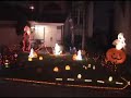 Awesome Halloween Lights Synched To Godley & Creme\