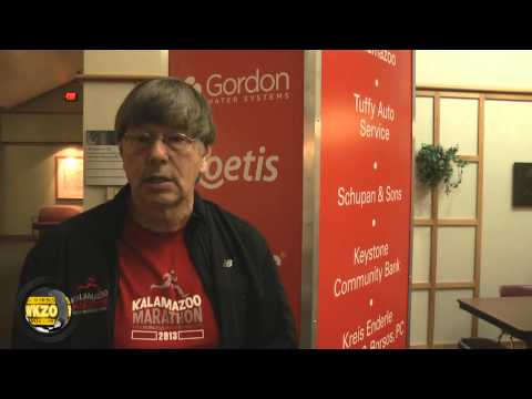 Blaine Lam discusses Kalamazoo River levels creating cause for concern on marathon day