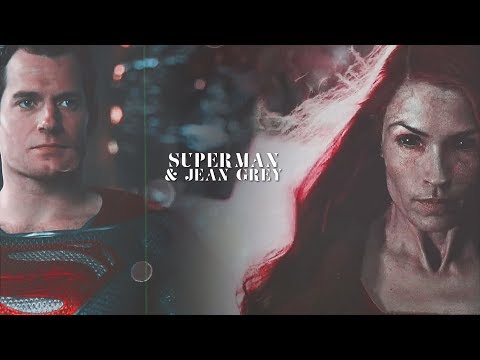 » superman vs jean grey | dark phoenix