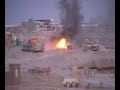 Iraq Combat Footage M2A3 Bradley M1A1 Abrams
