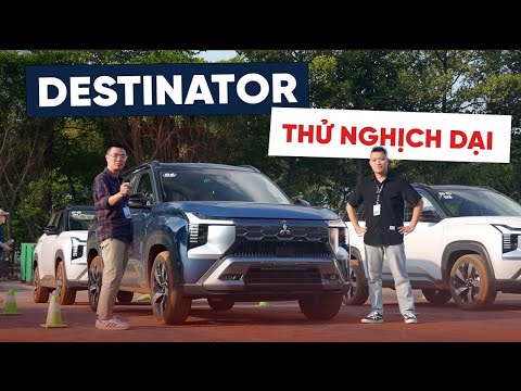Chạy thử Mitsubishi Destinator: Chúng tôi không ngờ hãng dám mang bài này ra thử với xe cầu trước!