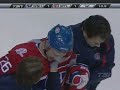 ouch. he recieved the puck behind his ear.
