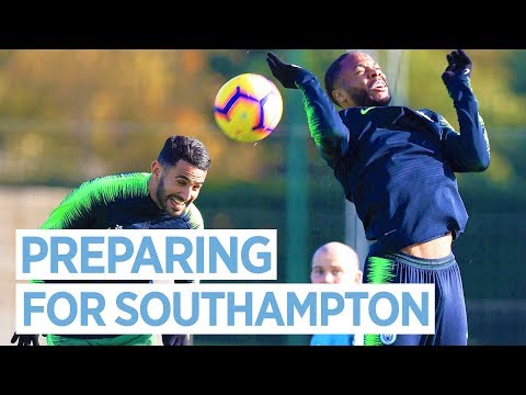 Video: CLOSE UP WITH MAN CITY | TRAINING PRE SOUTHAMPTON