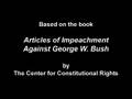 HOW TO IMPEACH A PRESIDENT - Trailer