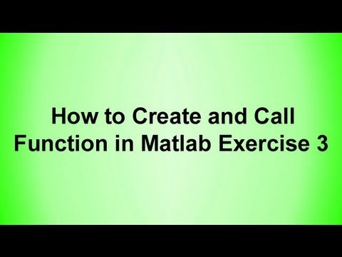 how to define own function in matlab