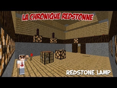 Redstone lamp - Je vous laisse découvrir avec moi les Redstone Lamp de la Mise à jour 1.2.3 de Minecraft ! Je vous apprend à faire : -Bouton on/off -Allumage avec Tempo Enjoy !