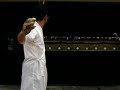 夜弓道練習で竹矢用の光る筈グリーンを使用。