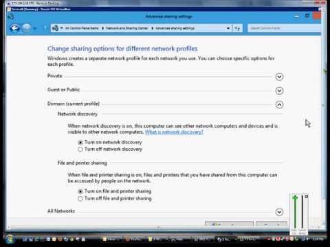 how to enable network discovery