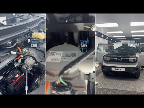 Soi linh kiện trên VinFast VF 3: Toàn do Việt Nam sản xuất??? |Autodaily.vn|