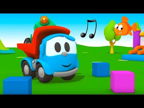 Leo the TRUCK Song - Children's Educational Cartoons (Лева грузовичок