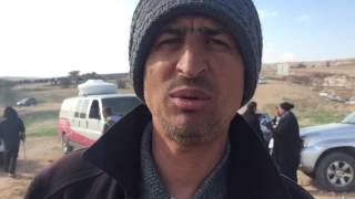 احد سكان قرية ام الحيران يتحدث عن الوضع في القرية