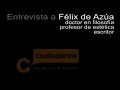 entrevista a félix de azúa