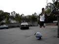 dunking over some poor kid