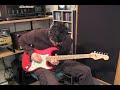 Aynsley Lister playing to SRV style track