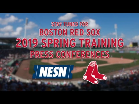 Video: Alex Cora Red Sox Spring Training Press Conference (02/21)
