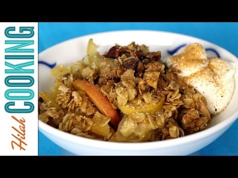 hilahcooking - Extra Crispy Apple Crisp Recipe! This is one of my favorite apple desserts and it's a great way to use apples in season. It also happens to be gluten-free, b...