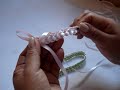 diadema tejida para bebe