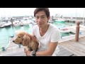 Pets Magazine Jun/Jul 13 cover personality Desmond Tan and Hoshi
