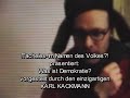 Abwahl Oberbürgermeister & Was ist Demokratie