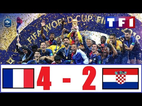 France 4-2 Croatie | Finale Coupe du Monde