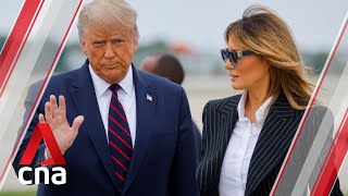 US President Donald Trump First Lady Melania test 