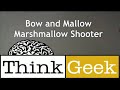 Bow and Mallow Marshmallow Shooters from ThinkGeek