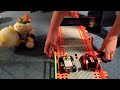 k'nex racers discover that bowser and his gang have invaded peach's castle. this track uses pieces from the stone bowser and bowser's castle ultimate building sets.