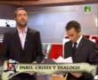 Carrio con el campo en lo de Majul