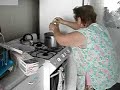 Mia Nonna Facendo le \"Ciambelle di Capdanno\" alla Ripana (9