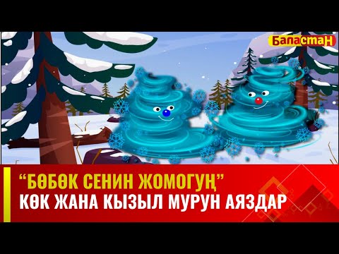 Көк жана кызыл мурун аяздар | БӨБӨК СЕНИН ЖОМОГУҢ | 27.12.2023