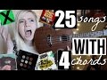 4 chords, 25 songs on UKULELE 4 chords, 25 songs on UKULELE