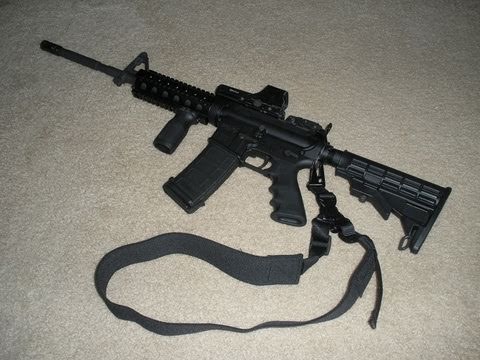 how to attach a sling to a dpms oracle