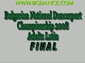 bulgarian national dancesport championship 2008