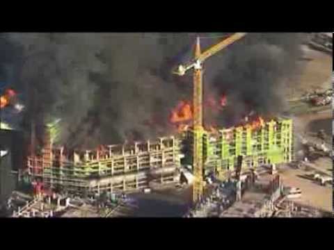 San Francisco Firefighters Stop Big Blaze Spread